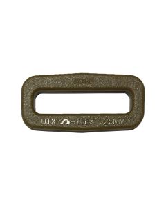 Duraflex Coyote Brown 498 IRR 25mm / 1" Loop (Square Ring)
