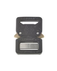 AustriAlpin 25mm / 1" Black Cobra Buckle - Male Adjustable Female Fixed FC25KVF