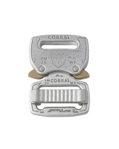AustriAlpin Fashion Model 20mm / 0.75" Chrome Cobra Buckle - FM20AVF