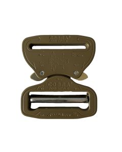 AustriAlpin 45mm 1.75" Foliage Green Cobra Buckle - Male Adjustable Female Fixed FY45FVF