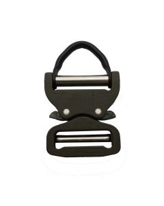 AustriAlpin 45mm / 1.75" Cobra Buckle - D-ring - Brown Grey - FX45QVO-XB