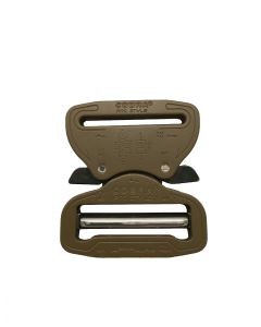 AustriAlpin 45mm / 1.75" Cobra Buckle - Coyote Brown - FY45CVF-XB - Female Fixed - Male Adjustable