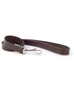 Dog Lead Vintage Padded Leather 1m x 22mm