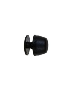 2-Piece Luggage Feet Set – Durable Plastic 18.5mm Black