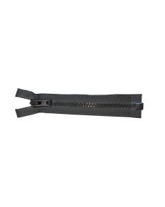 YKK-Wolf-Grey-#10-21cm-Vislon-Open-Ended-Zipper-(VFOL)