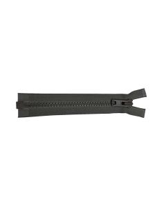 YKK-Wolf-Grey-#10-21cm-Vislon-Open-Ended-Zipper-(VFOR)
