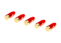 Clawgear Snap Cap 9x19mm 5-Pack For Dry Fire Drills