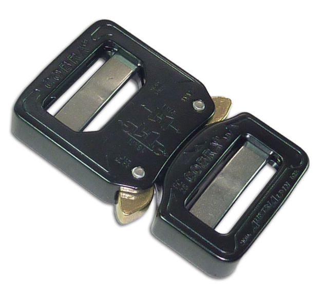 AustriAlpin 25mm / 1" Black Cobra Male + Female Adjustable FC25KVV