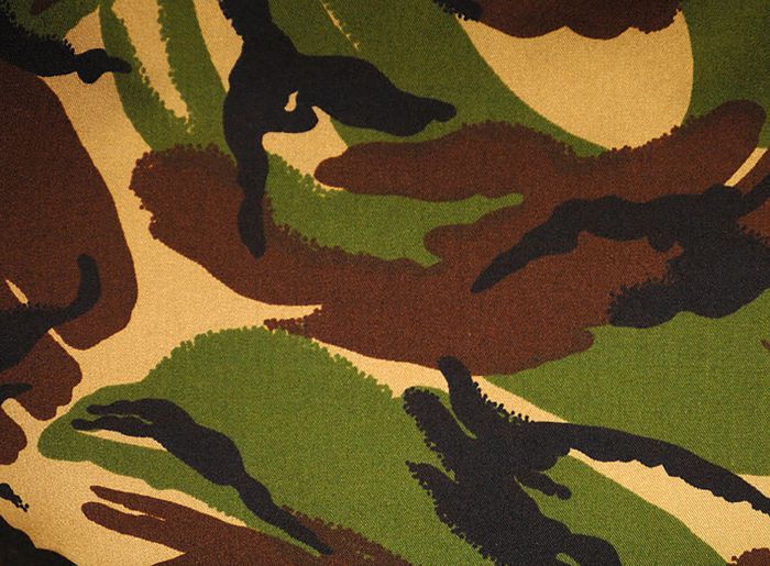 UK Woodland Camouflage DPM 600d LIned Cordura 