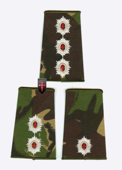 Blues and Royals Officers Rank Slide Epaulette - DPM