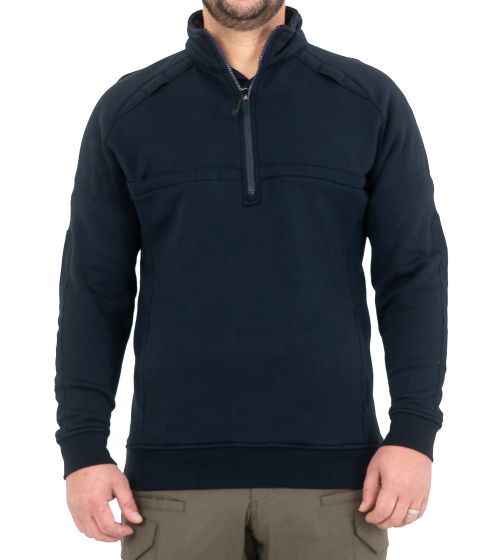 Men’s Cotton Job Shirt Quarter Zip