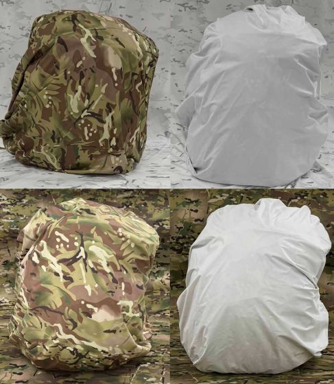 UKOM Reversible Rucksack / Bergen Cover ( MTP - White )