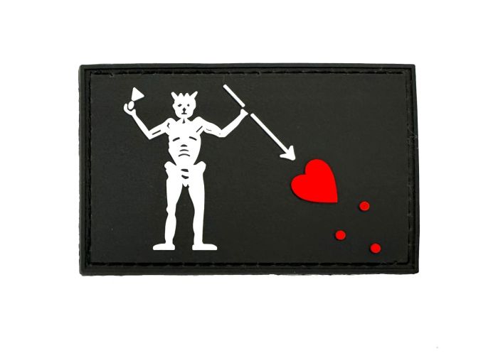 Blackbeard-pvc-velcro-patch-main