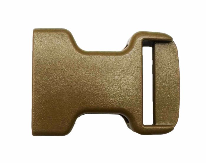 Female Only Duraflex Coyote Brown Mojave Side Release Buckle 25mm - 1'' Fixed