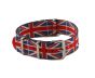 Union Jack Colours NATO G10 Nylon Military Watch Strap