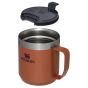 stay-hot-legendary-camp-mug-stanley-mug-perspective-view-hammertone-clay