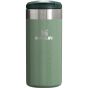 aerolight-transit-mug-0.35litre-travel-flask-hammerstone-green-front-view