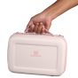 rose-quartz-stanley-mini-lunchbox-front-view-with-someone-holding-handle