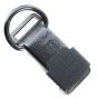 Herm Sprenger ClicLock Buckle 21 mm - with D-Ring - Stainless steel rustproof (Black)