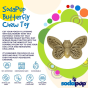 Sodapup Nylon Buttefly Brown Dog Lick Toy