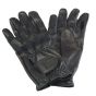 Black Leather Lightweight Shooting Gloves by David Nickerson 