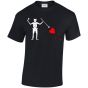 Blackbeard Pirate Flag T-Shirt