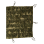 Jack Pyke Ghillie Hide Net folded with fastening ties visible