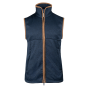 jack-pyke-melange-fleece-gilet-navy-fleck-front-view