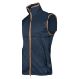 jack-pyke-melange-fleece-gilet-navy-fleck-side-view