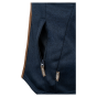 jack-pyke-melange-fleece-gilet-navy-fleck-pocket-detail