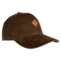 Jack Pyke cord baseball hat brown front view