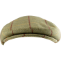 Wool-Blend-Flat-Cap-Tweed-Front