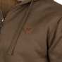 Jack Pyke coyote hooded jacket with front pockets zip design with drawstring