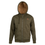 Jack Pyke Yakka hoodie green full zip front view
