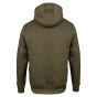 Jack Pyke green hooded jacket with front pockets rear view