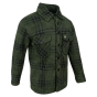 jack pyke junior polar fleece shirt green  image 7