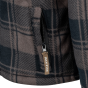 Jack Pyke Junior Tundra shirt brown check zip view