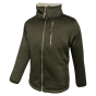 Sherpa-lined junior fleece jacket with zipped pockets