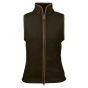 jack-pyke-ladies-countryman-fleece-gilet-dark-olive-front-view