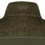 Jack Pyke ladies hybrid jacket green collar and shoulder close-up