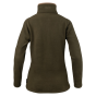 Jack Pyke ladies fleece pullover dark olive back view