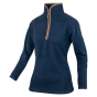 Jack Pyke ladies fleece pullover navy side view