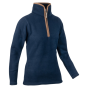 Jack Pyke ladies fleece pullover navy side view