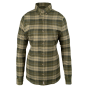 jack-pyke-ladies-bleasdale-heavy-flannel-shirt-green-front-view