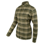 jack-pyke-ladies-bleasdale-heavy-flannel-shirt-green-side-view