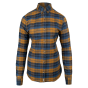 jack-pyke-ladies-bleasdale-heavy-flannel-shirt-navy-russet-front-view