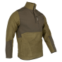 jack-pyke-rannock-fleece-pullover-dark-mustard-side-view