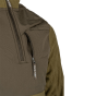 jack-pyke-rannock-fleece-pullover-dark-mustard-chest-pocket-detail