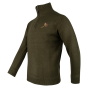 country sweater with embroidered pheasant logo on chest