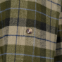 jack-pyke-bleasdale-heavy-flannel-shirt-green-fabric-closeup